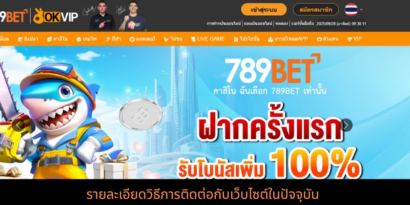 รายละเอียดวิธีการติดต่อกับเว็บไซต์ในปัจจุบัน